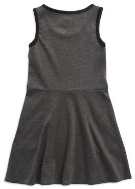 Sally Miller Girls 7-16 Colorblocked Fit And Flare Dress