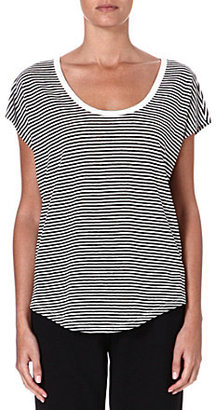 Joie Darlen striped linen t-shirt
