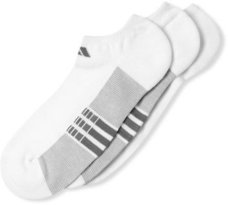 adidas Men's Athletic ClimaCool Superlite No-Show Performance Socks 3-Pack