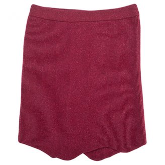 Maison Margiela Pink Wool Skirt