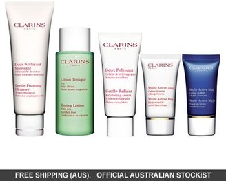 Clarins Protect 5 Piece Skincare Set
