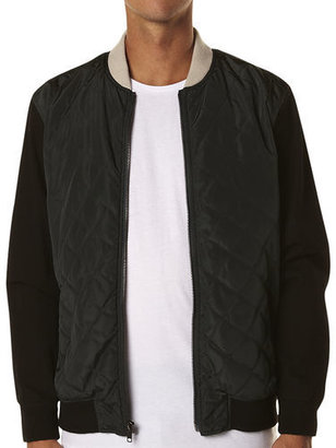 RVCA Killing Moon Quilted Bomber Jacket