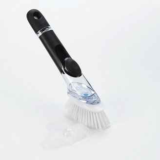 OXO Good Grips Soap Dispensing Dish Brush Black