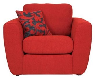 Debenhams Red 'Carousel' armchair