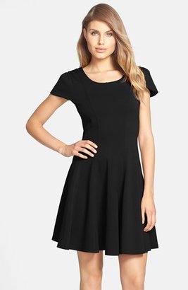 Nordstrom FELICITY & COCO Double Knit Fit & Flare Dress Exclusive)