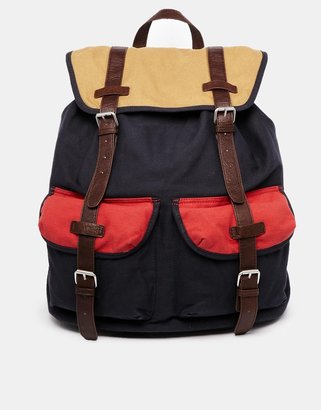 ASOS Oversized Backpack with Contrast Straps