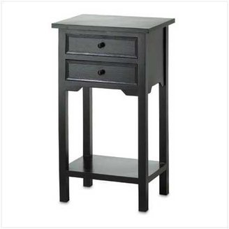 Black Table with 2 Drawers