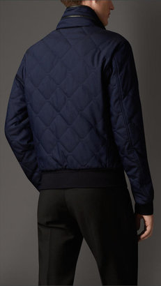 Burberry Wool Mohair Quilted Blouson