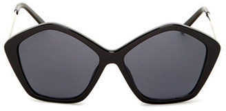 Steve Madden Geo Fashion Sunglasses