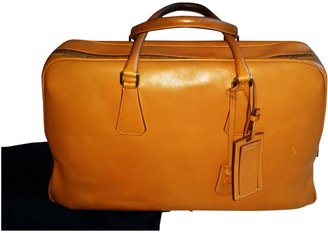 Prada Calfskin Travel Suitcase