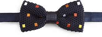 Saks Fifth Avenue Pre-Tied Knit Bow Tie