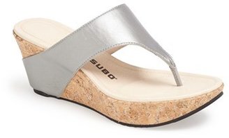 Tsubo 'Odelle' Wedge Thong Sandal
