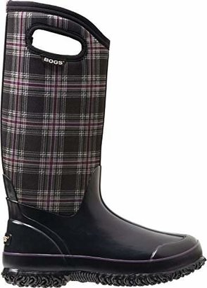 Bogs Women's Classic Tall Winter Plaid Waterproof Insulated Boot