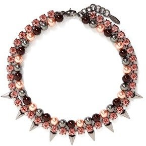 JOOMI LIM 'Vicious Love' pearl crystal double strand necklace