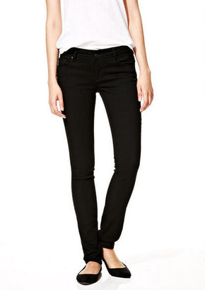Delia's Taylor Low-Rise Skinny Jeans in Black