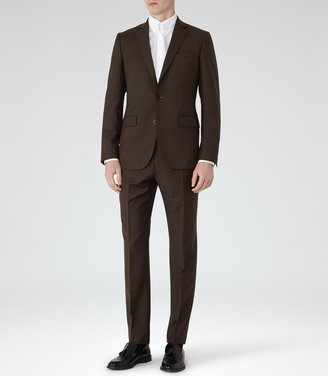 Reiss Discover CONTRAST WEAVE SUIT