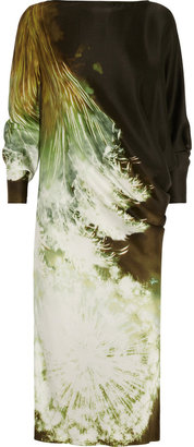 Maria Grachvogel Malone printed washed-silk dress