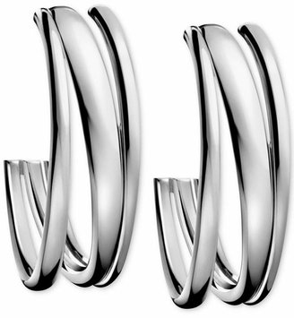 Calvin Klein Stainless Steel Polished Hoop Earrings