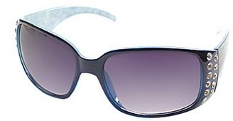 XOXO Rush Hour Black Blue Sunglasses