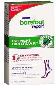 Freeman Bare Foot Repair! Overnight Foot Cream Kit