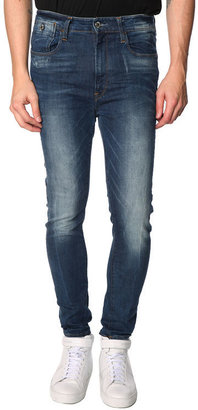 G Star G-STAR - Type C Low Crotch Blue Used Jeans