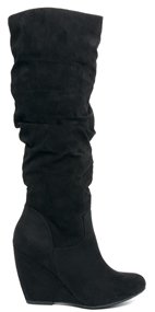 Call it SPRING Bohma Wedge Knee Boots