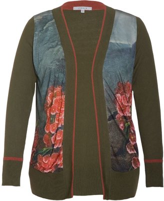 House of Fraser Chesca Floral Print Cardigan
