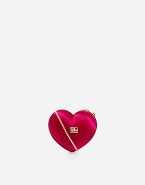 Love Moschino Heart Clutch Bag