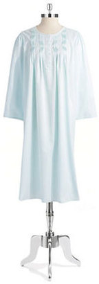 Miss Elaine Button Placket Nightgown