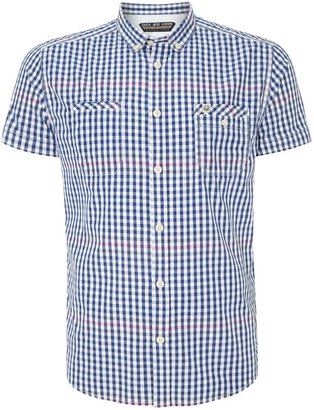 Duck and Cover Men's Enzo Short Sleeve Casual Shirt