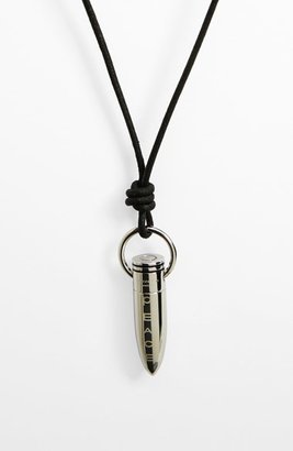Tateossian Silver Bullet Necklace