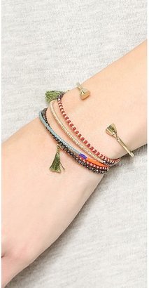 Shashi Jane Wire Wrap Bracelet