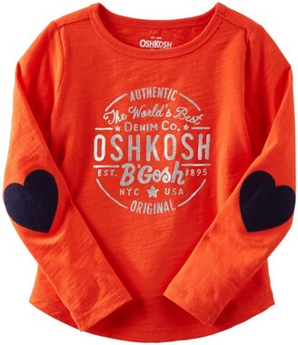 Osh Kosh Knit Top (Toddler/Kid) - Orange-4