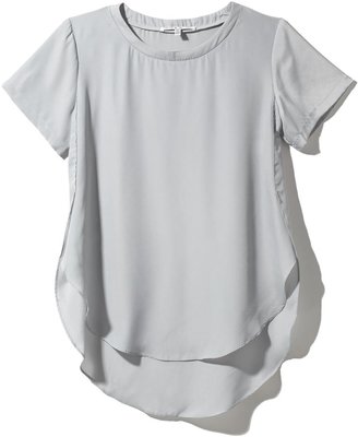 Collective Concepts Short Sleeve Shirttail Top