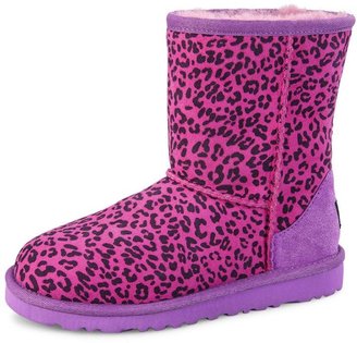 UGG Girls Leopard Print Classic Boots