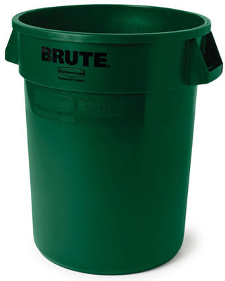 Rubbermaid Commercial Products Round Brute Container in Dark Green