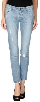 Scee BY TWIN-SET Denim trousers