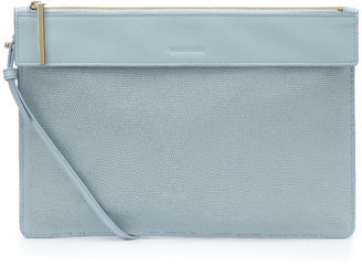 Whistles Olivia Leather Strap Clutch