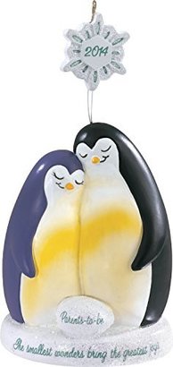 Carlton Parents To Be Penguins 2014 Heirloom Ornament