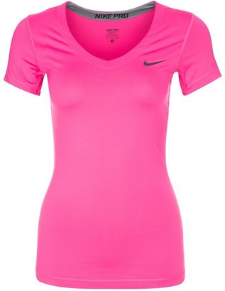 Nike Performance PRO Basic Tshirt vivid pink/black
