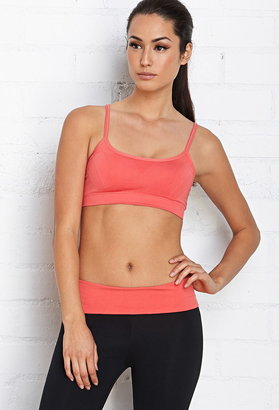 Forever 21 Low Impact - Textured Sports Bra