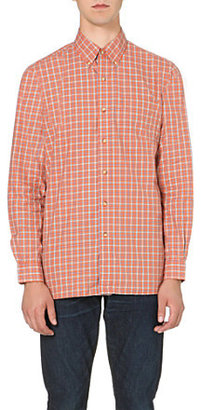 Ralph Lauren Button-down checked cotton shirt
