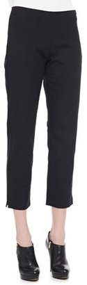 Eileen Fisher Organic Stretch Twill Slim Ankle Pants