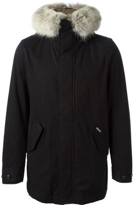Woolrich trimmed hood padded lining jacket