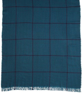 Brooks Brothers Houndstooth Cashmere Scarf