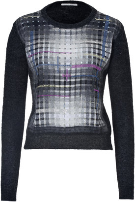 Marco De Vincenzo Wool-Mohair Graphic Sweater