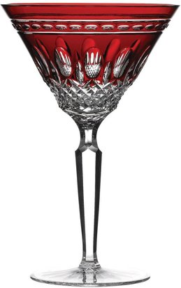 Waterford Clarendon ruby martini glass set of 2