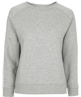 Topshop Womens Sporty Sweat by Boutique - Grey