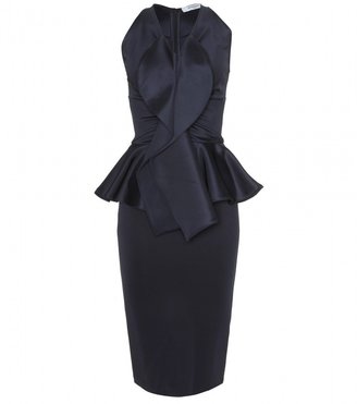Givenchy PEPLUM AND RUFFLE DETAILED DRESS
