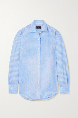 Emma Willis Jermyn Street Linen Shirt - Blue